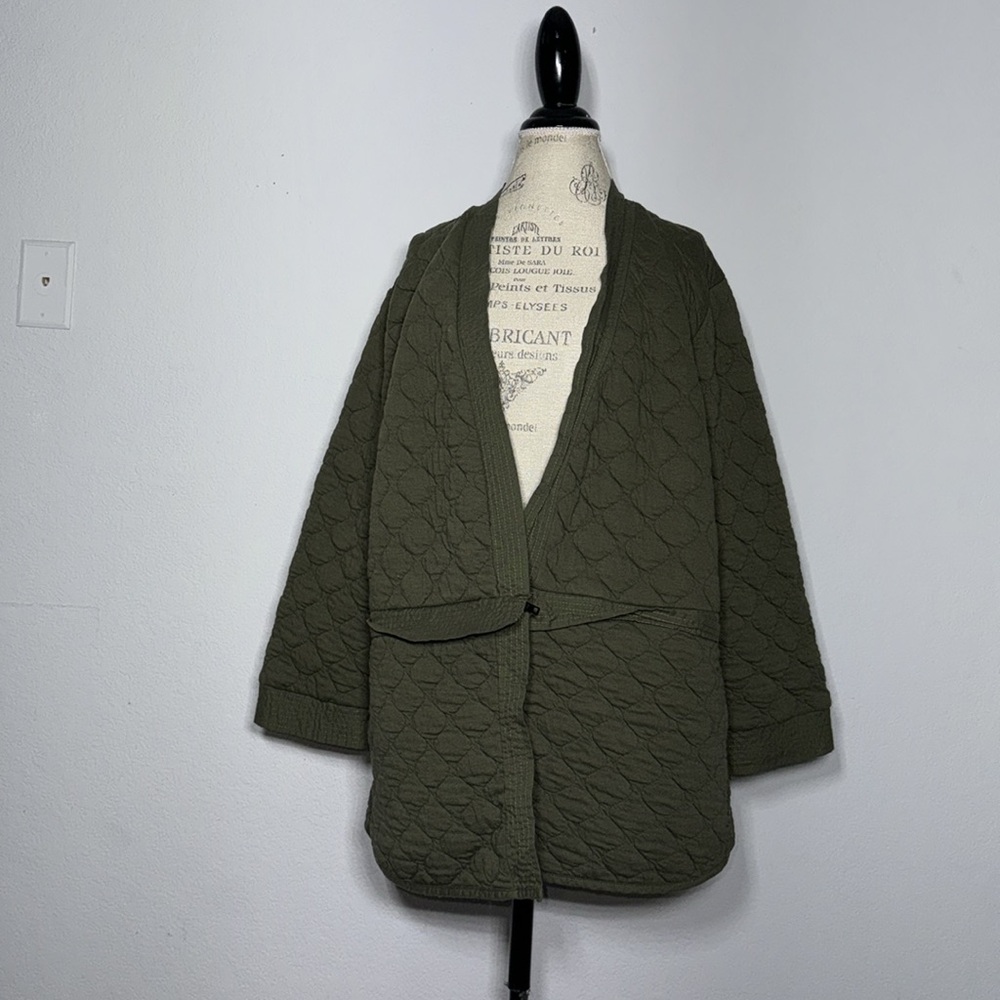 Hurley Open Front Quilted Jacket